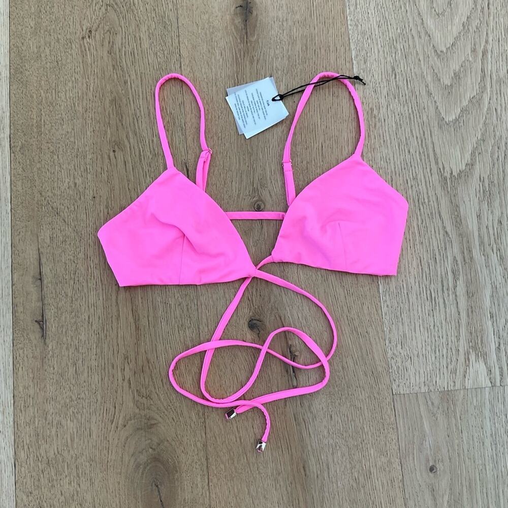 ALT Swim - Ivana Bikini Top in Pink